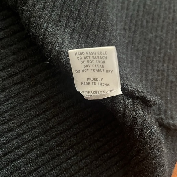 Kerisma knit Open Front Black Cardigan - Picture 10 of 10